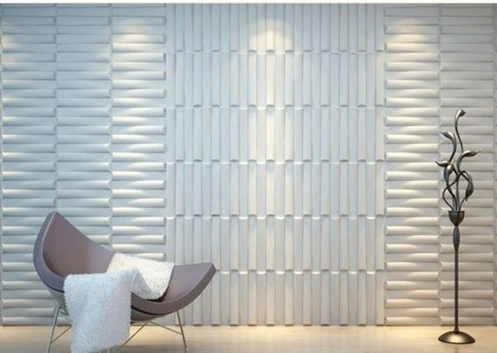 Panel 3D PVC M068 BLANCO